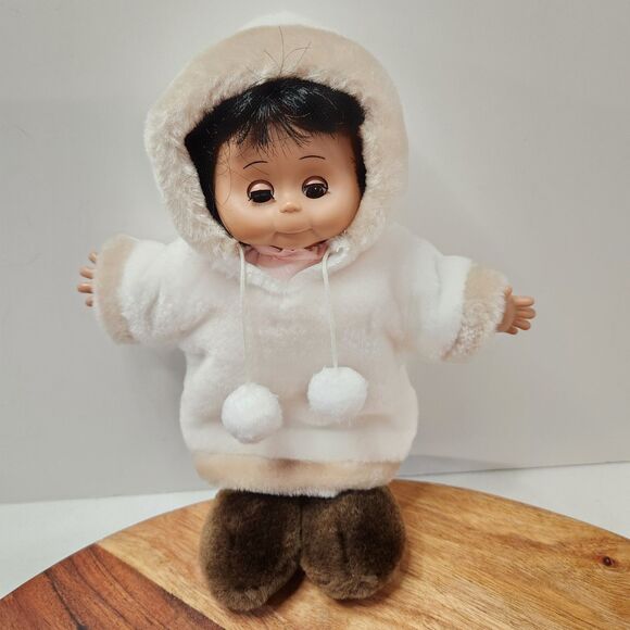 Arctic Kids Eskimo Doll – Moving Eyes - Picture 1 of 9